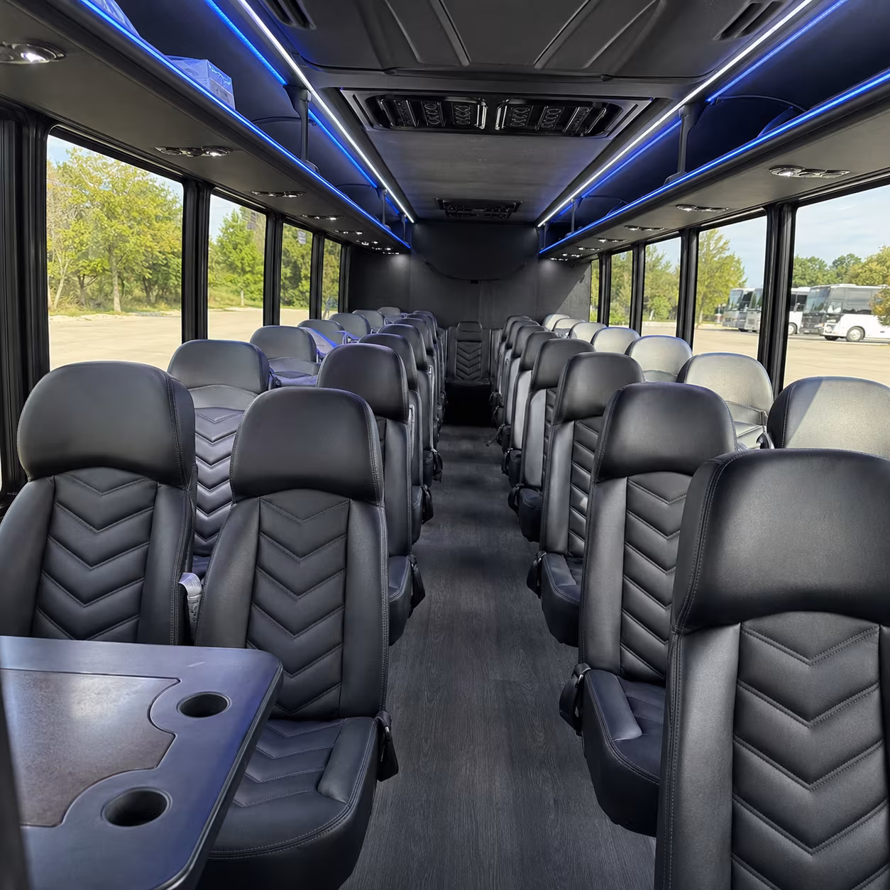 new braunfels sporting event transportation onboard seating