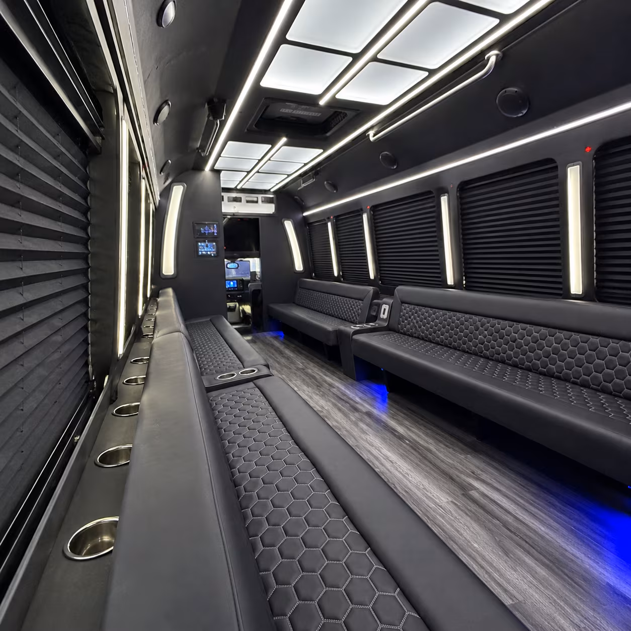 party buses for canyon high school and new braunfels high school prom nights